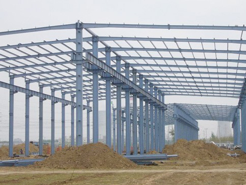 重慶川江汽車制造有限公司廠房A區(qū)網(wǎng)架