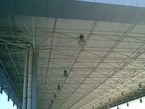 廣州北江西收費(fèi)站網(wǎng)架