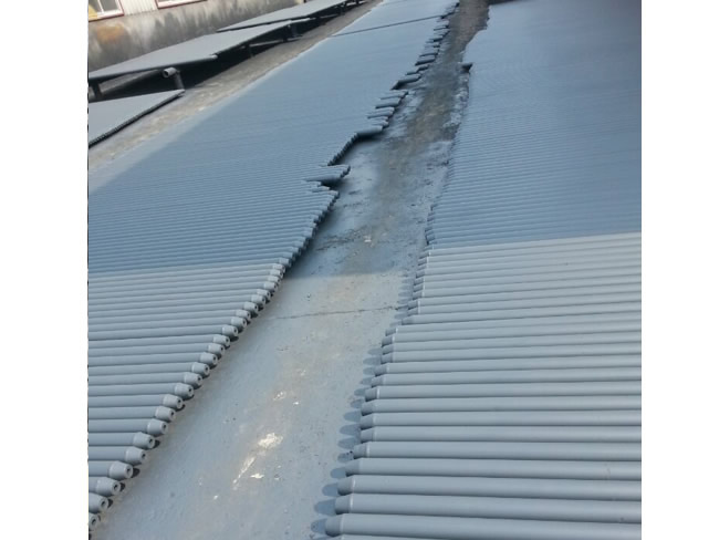 網架桿件表面噴涂