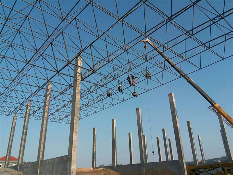 水泥廠網架加工工程