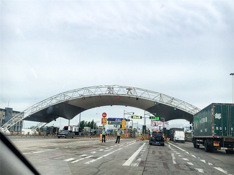 收費站網架加工工程