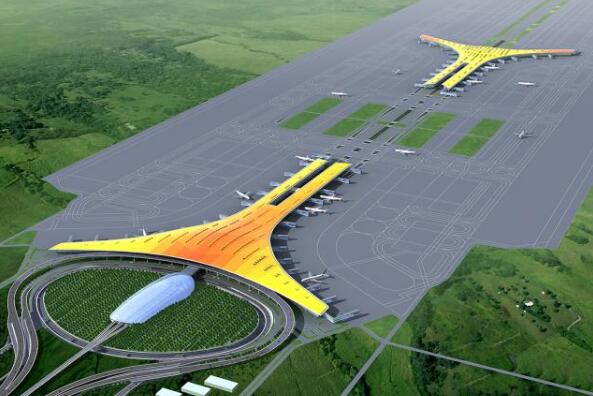 航空機場網架鋼架構鋁塑板工程.jpg 航空機場網架鋼架構鋁塑板工程.jpg