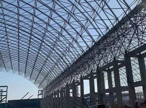 兗礦鮑店煤棚網架驗收交付.jpg 兗礦鮑店煤棚網架驗收交付.jpg